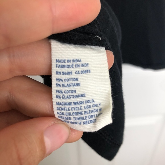 American Eagle Outfitters Black Open Back Top - Picture 5 of 5